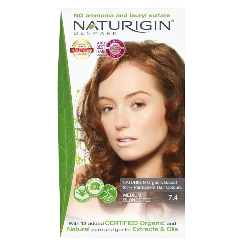 【丹麥 Naturigin 天然有機染髮劑】(牛皮癬/頭皮敏感適用) (圖片為舊包裝盒)