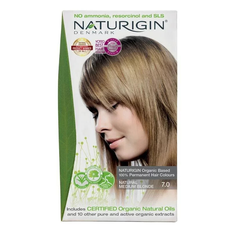 【丹麥 Naturigin 天然有機染髮劑】(牛皮癬/頭皮敏感適用) (圖片為舊包裝盒)