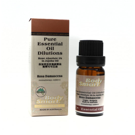Body Smart - 保加利亞玫瑰精油3%稀釋可可巴油 10ml